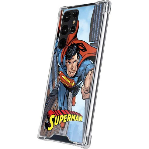 DC Comics Superman Flying Pose Galaxy S24 Ultra Clear Case
