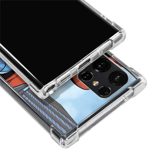 DC Comics Superman Flying Pose Galaxy S24 Ultra Clear Case