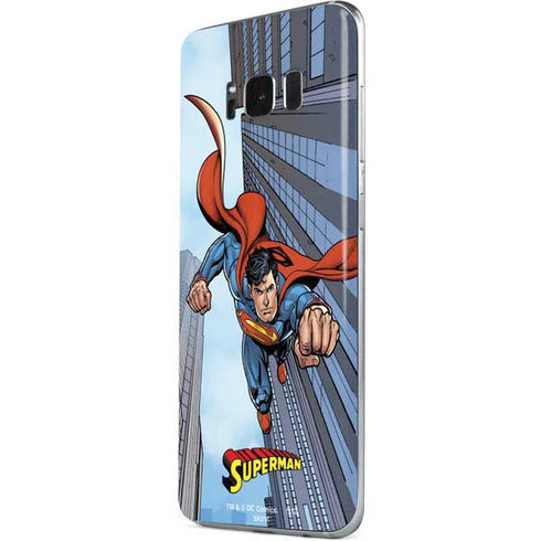 DC Comics Superman Flying Pose Galaxy S8 Plus Skin