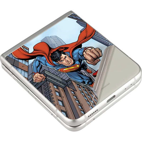 DC Comics Superman Flying Pose Galaxy Z Flip3 5G Skin