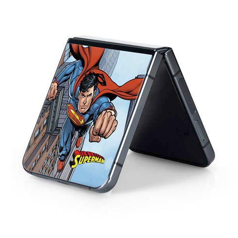 DC Comics Superman Flying Pose Galaxy Z Flip5 5G Skin