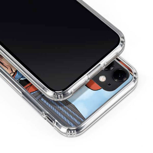 DC Comics Superman Flying Pose iPhone 11 Clear Case