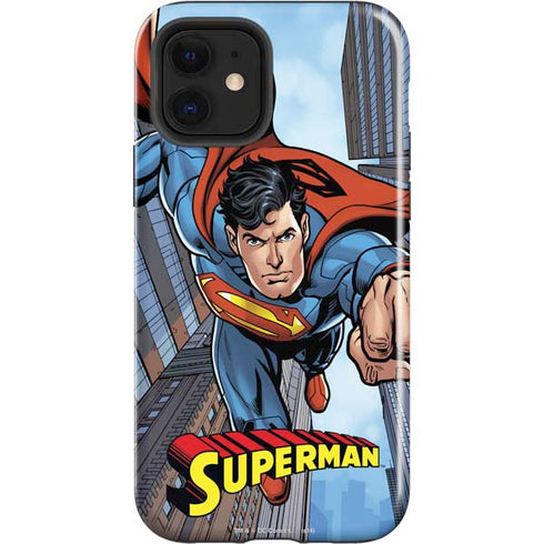 DC Comics Superman Flying Pose iPhone 12 Impact Case