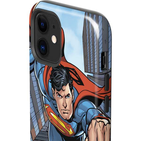 DC Comics Superman Flying Pose iPhone 12 Impact Case