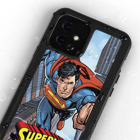DC Comics Superman Flying Pose iPhone 12 Mini Waterproof Case