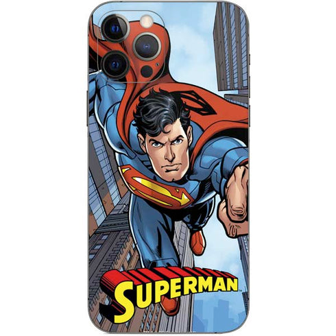 DC Comics Superman Flying Pose iPhone 12 Pro Skin