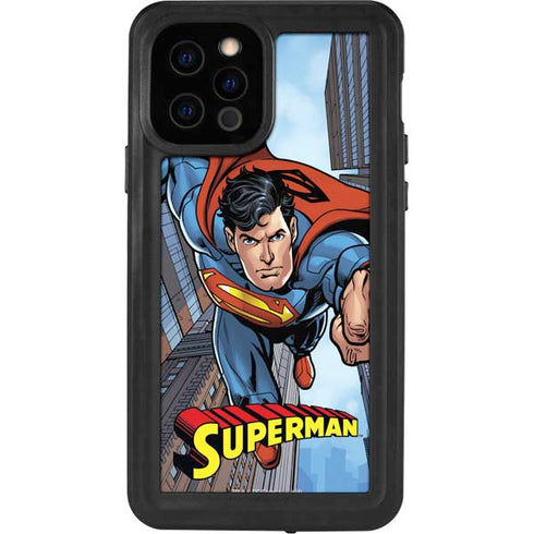 DC Comics Superman Flying Pose iPhone 12 Pro Waterproof Case