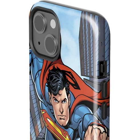 DC Comics Superman Flying Pose iPhone 14 Plus Impact Case
