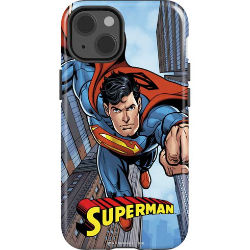 DC Comics Superman Flying Pose iPhone 14 Impact Case