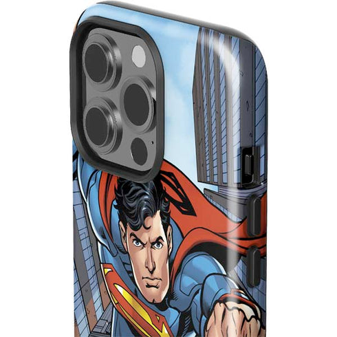 DC Comics Superman Flying Pose iPhone 14 Pro Impact Case