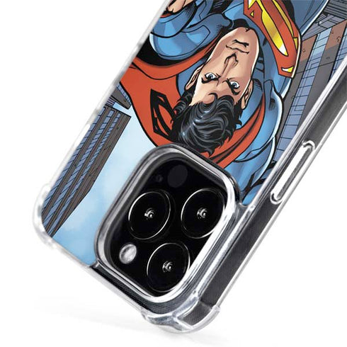 DC Comics Superman Flying Pose iPhone 15 Pro MagSafe Case