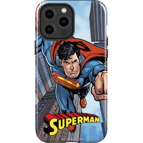 DC Comics Superman Flying Pose iPhone 15 Pro Max Impact Case