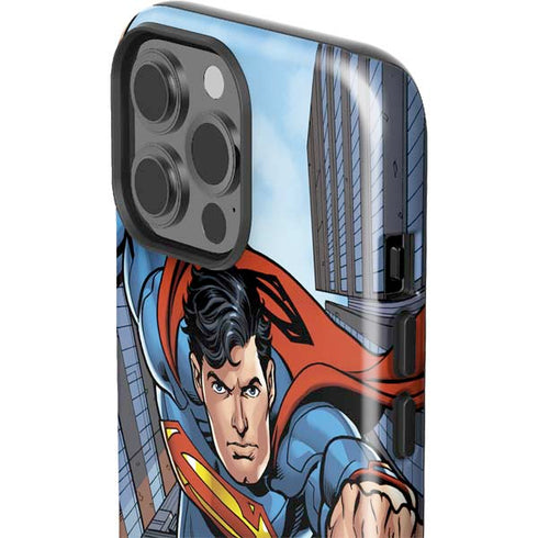 DC Comics Superman Flying Pose iPhone 15 Pro Max Impact Case