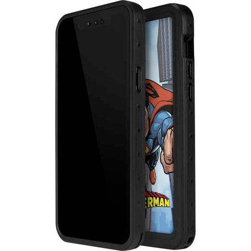 DC Comics Superman Flying Pose iPhone 14 Pro Max Waterproof Case