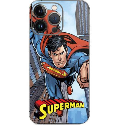 DC Comics Superman Flying Pose iPhone 14 Pro Skin