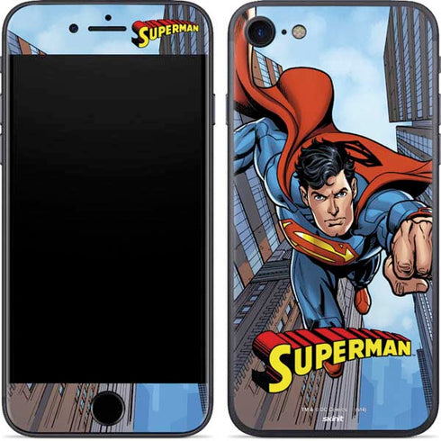 DC Comics Superman Flying Pose iPhone 8 Skin