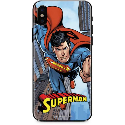 DC Comics Superman Flying Pose iPhone XS Max Skin