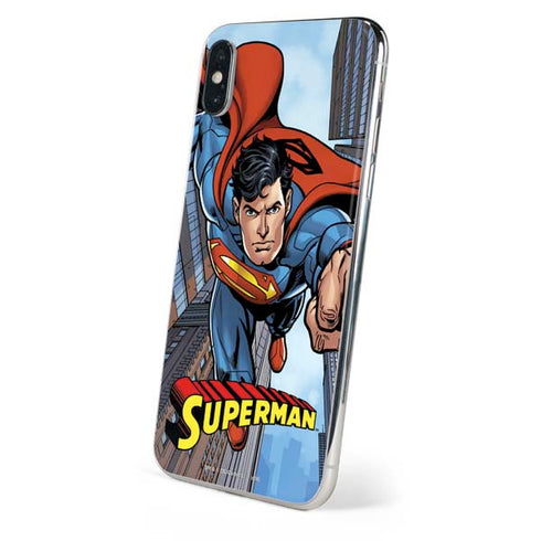 DC Comics Superman Flying Pose iPhone XS Skin