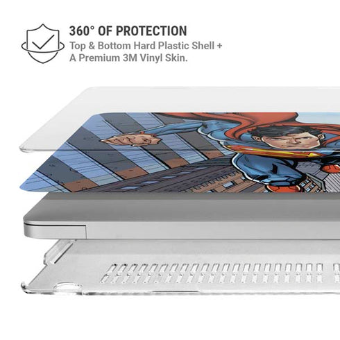 DC Comics Superman Flying Pose MacBook Air 15in (2023-2025) Case plus Skin