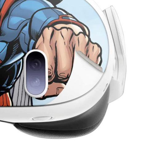 DC Comics Superman Flying Pose Meta Quest 3 Skin