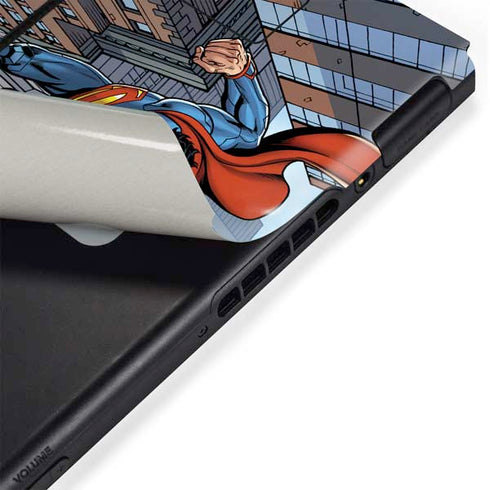 DC Comics Superman Flying Pose Nintendo Switch Bundle Skin
