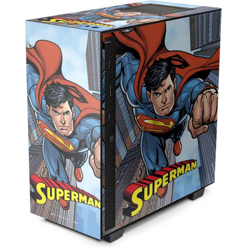 DC Comics Superman Flying Pose NZXT H510 Compact ATX Mid-Tower Case Skin