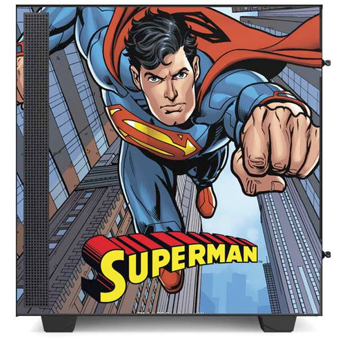 DC Comics Superman Flying Pose NZXT H510 Compact ATX Mid-Tower Case Skin