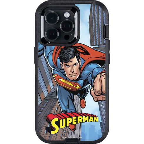 DC Comics Superman Flying Pose Otterbox Defender iPhone Skin