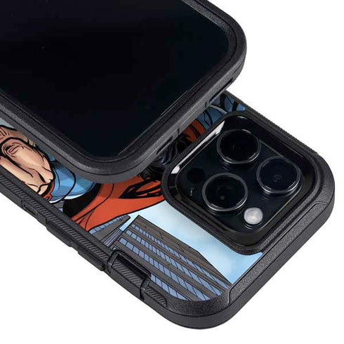 DC Comics Superman Flying Pose Otterbox Defender iPhone Skin