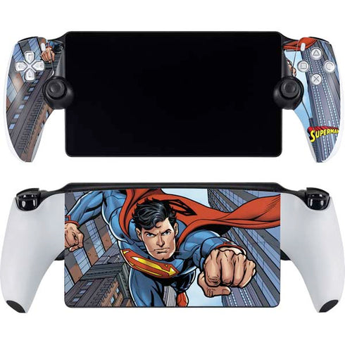 DC Comics Superman Flying Pose PlayStation Portal Remote Player Skin