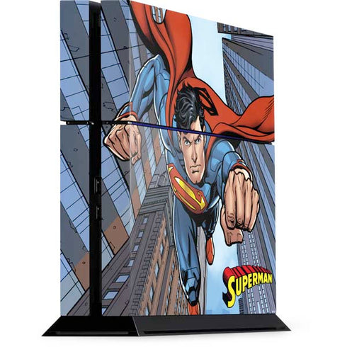 DC Comics Superman Flying Pose PS4 Console Skin