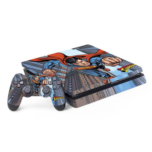 DC Comics Superman Flying Pose PS4 Slim Bundle Skin