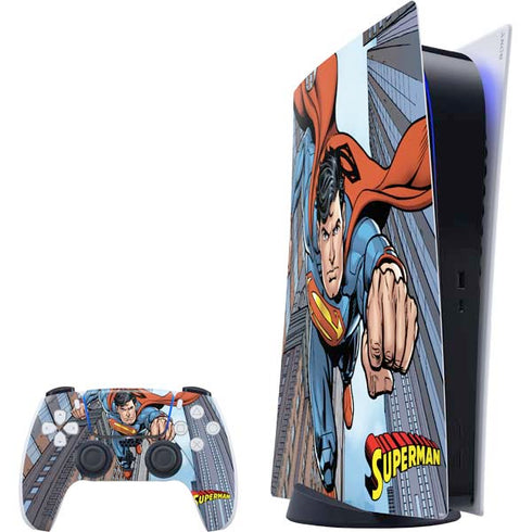 DC Comics Superman Flying Pose PS5 Digital Edition Bundle Skin