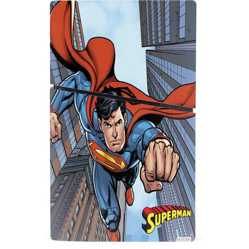 DC Comics Superman Flying Pose PS5 Slim Digital Edition Console Skin