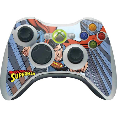 DC Comics Superman Flying Pose Xbox 360 Wireless Controller Skin
