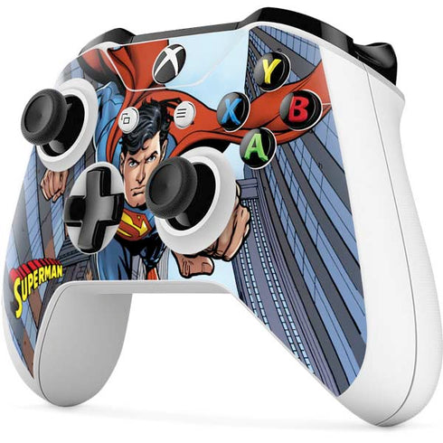 DC Comics Superman Flying Pose Xbox One S All-Digital Edition Bundle Skin