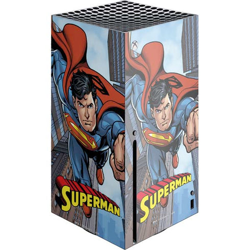 DC Comics Superman Flying Pose Xbox Series X Console Skin