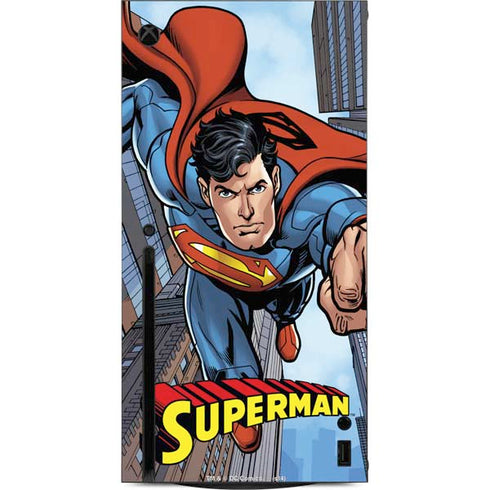 DC Comics Superman Flying Pose Xbox Series X Console Skin