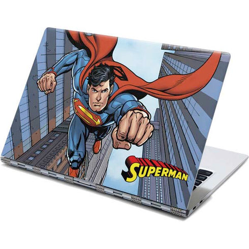 DC Comics Superman Flying Pose Yoga 910 2-in-1 14in Touch-Screen Skin
