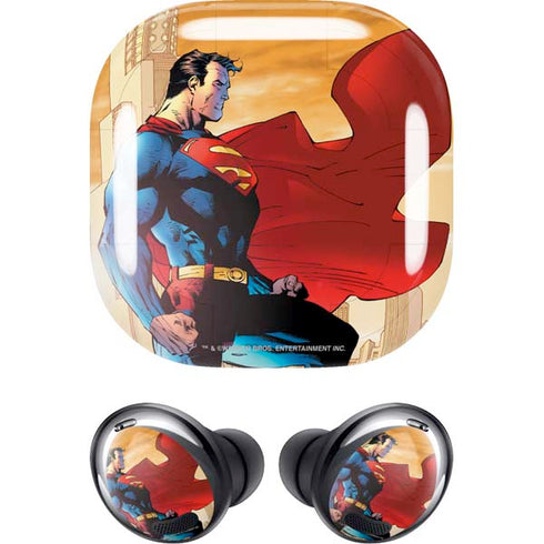 DC Comics Superman For Tomorrow Cover Art by Jim Lee Galaxy Buds Pro Skin