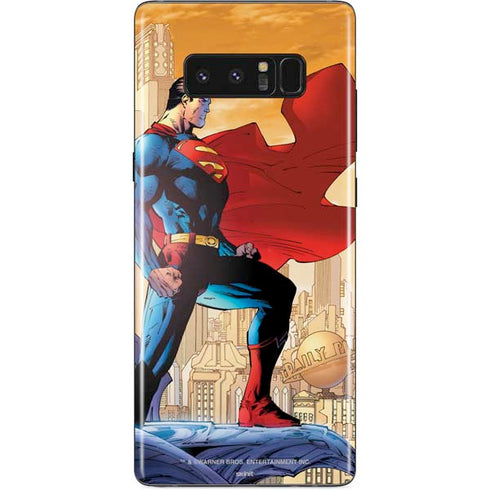DC Comics Superman For Tomorrow Cover Art by Jim Lee Galaxy Note 8 Skin