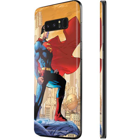 DC Comics Superman For Tomorrow Cover Art by Jim Lee Galaxy Note 8 Skin
