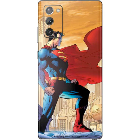 DC Comics Superman For Tomorrow Cover Art by Jim Lee Galaxy Note20 5G Skin