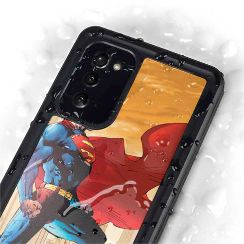 DC Comics Superman For Tomorrow Cover Art by Jim Lee Galaxy Note20 5G Waterproof Case