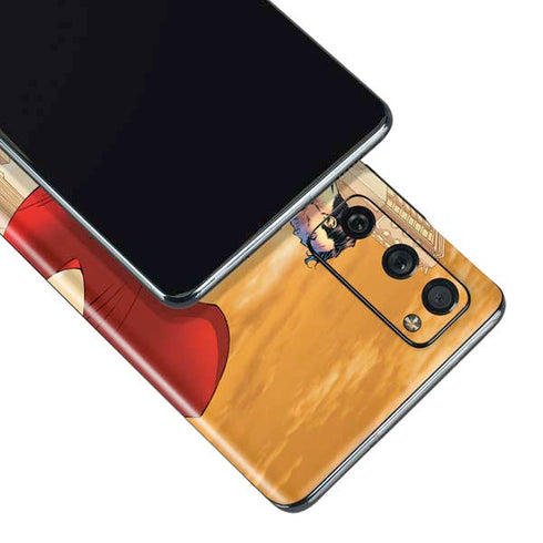 DC Comics Superman For Tomorrow Cover Art by Jim Lee Galaxy S20 Fan Edition Skin