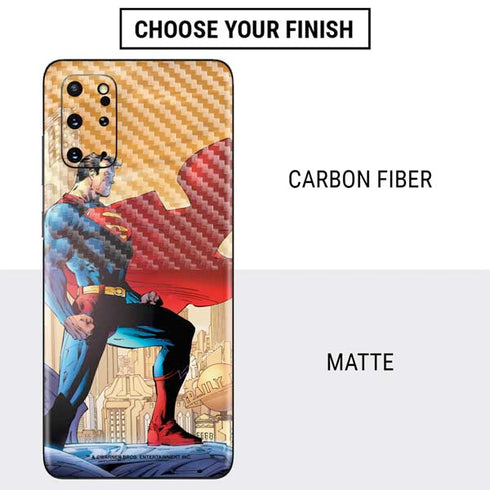 DC Comics Superman For Tomorrow Cover Art by Jim Lee Galaxy S20 Plus Skin