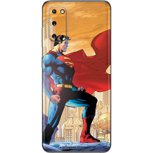DC Comics Superman For Tomorrow Cover Art by Jim Lee Galaxy S20 Skin