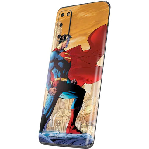 DC Comics Superman For Tomorrow Cover Art by Jim Lee Galaxy S20 Skin