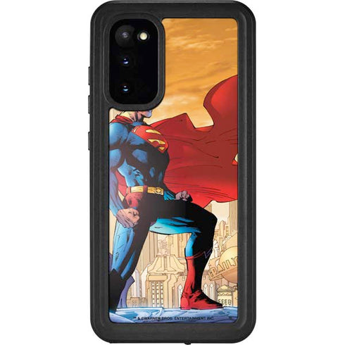 DC Comics Superman For Tomorrow Cover Art by Jim Lee Galaxy S20 Waterproof Case