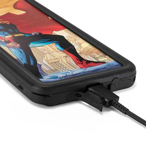 DC Comics Superman For Tomorrow Cover Art by Jim Lee Galaxy S20 Waterproof Case